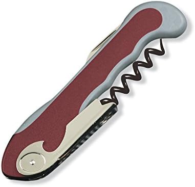 Soft Touch Waiter's Corkscrew Burgundy/Gray #85-137