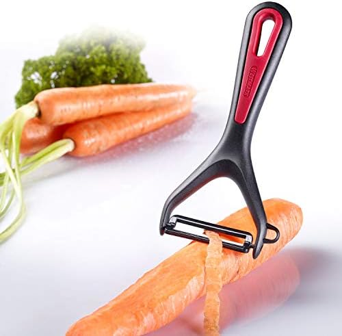 Westmark 29112270 Ceramic Blade Peeler, 5.9 x 0.7 x 2.7, Black