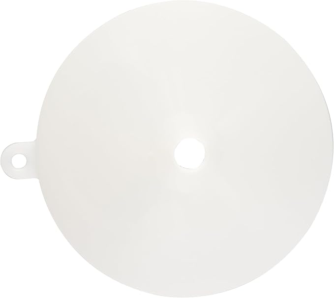 Restaurantware-Met Lux 24-ounce Plastic Funnel, 1 Plastic Funnel - Precise Spout, White Pouring Tool, Wide Spout, For Transferring Ingredients