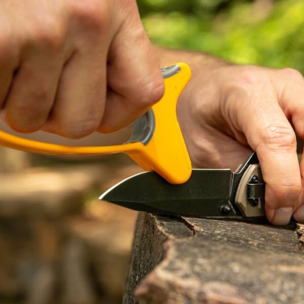 SMITH’S Jiff V-Sharp Knife & Scissors Sharpener