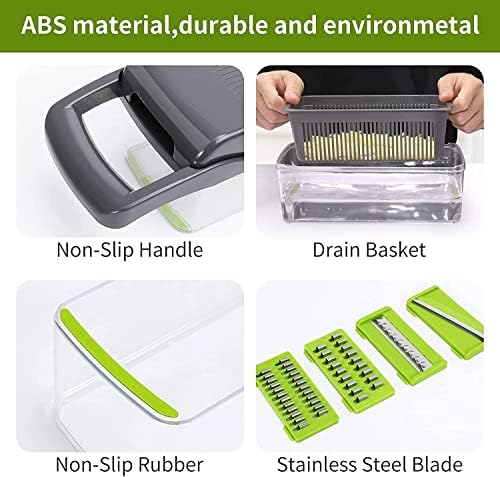 Mnixy The Chopper 12 in 1 Multifunctional Vegetable Chopper