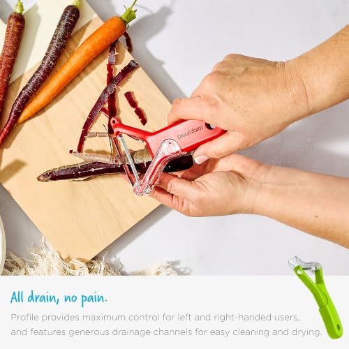 Dreamfarm Sharple Y Self-Sharpening Vegetable Peeler - Black