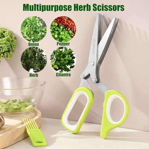 Heavy Duty Poultry Shears Kitchen for Chicken Meat Burgundy,2pc set