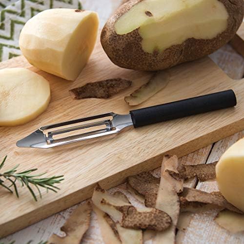Rada Cutlery Vegetable Peeler (W232), Black, Pack of 6
