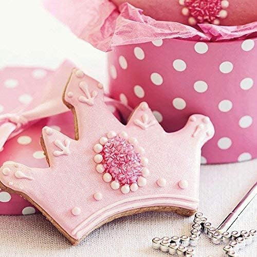 Ann Clark Princess Cookie Cutters 3-Pc Set Made in USA, Crown, Dress, Glass Slipper