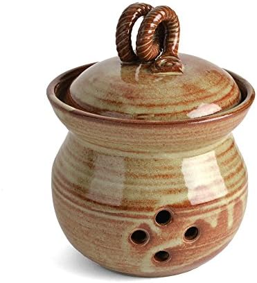 Red Poppy Garlic Keeper