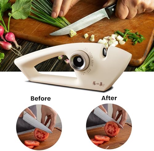 Knife Sharpener for Kitchen 5‑Stage Sharpener for Knives & Scissors