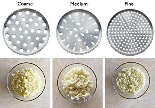 New Potato Ricer Masher Stainless Steel Fruit and Vegetable Crusher Food Ricer Presser