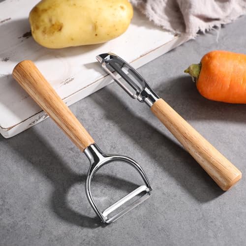 Potato Peelers Set Stainless Steel Peeler,Y-Shaped and I-Shaped Peelers