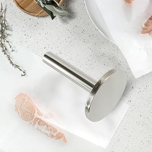 KAYCROWN Meat Tenderizer Hammer, Meat Pounder Flattener, Stainless Steel Kitchen Meat Mallet for Flattening Steak Beef Poultry, Meat Pounder Tenderizer, Chicken Flattener Tool