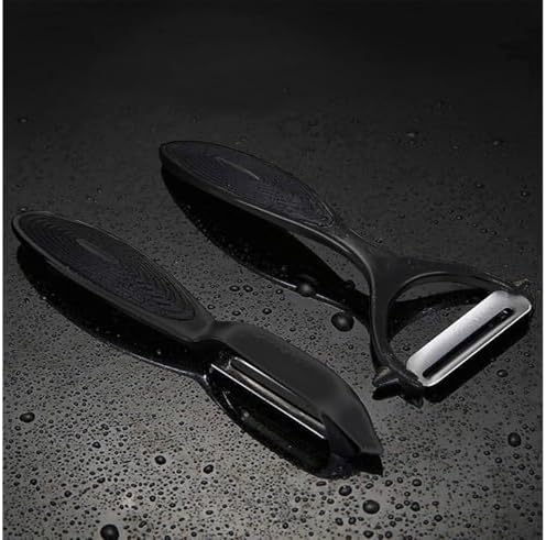 Premium Vegetable Peeler Set – Ultra Sharp Stainless Steel Blades with Non-Slip Ergonomic Handles for Easy Potato, Fruit & Veggie Peeling (2PCS)
