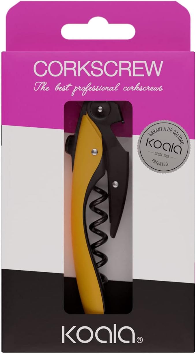 Koala Spain Corkscrew High Tech Twice Automatic Eyelashes Yellow