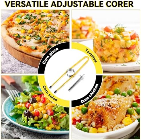 1 Pack Corn Remover Tool with Drill Bit Corn Stripper