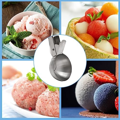 Ice Cream Sandwich Scoop for Big Volume, Old Fashioned Cylindrical Scooper