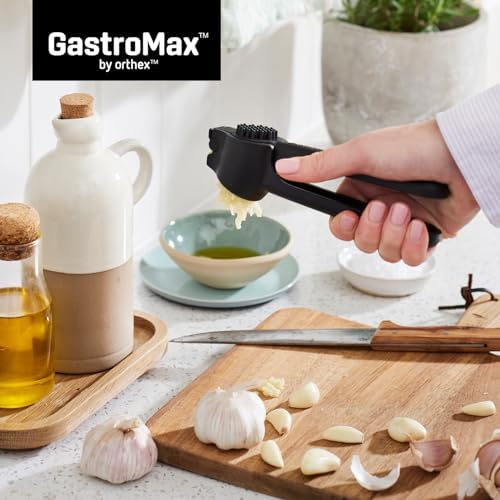 Gastromax Garlic Press, Black, One Size
