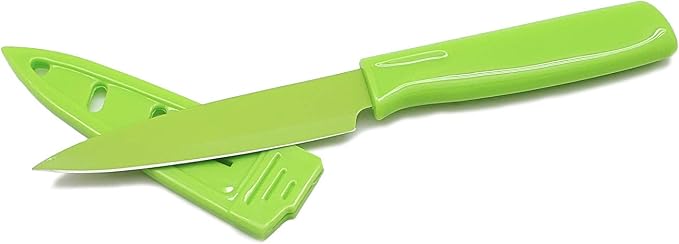 KOLORAE PARING KNIVES - COLORFUL AND FUN, SHARP CUTTING PARING KNIVES MAKE FOR A GREAT GIFT FOR FRIENDS OR FAMILY (3 SETS OF 2) - AVAILABLE IN A SET OF 2 OR 6! (6)