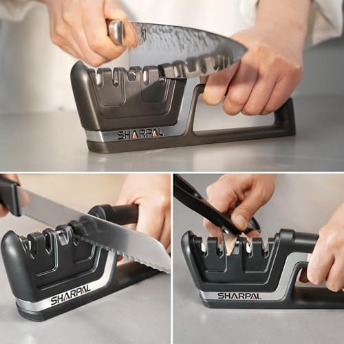 SHARPAL 104N 5-in-1 Professional Knife & Scissors Sharpener