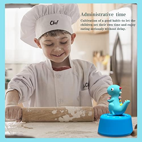 ELE DEPI 2pcs Cute Kitchen Timer for Kids,Mechanical Egg Timer for Cooking.