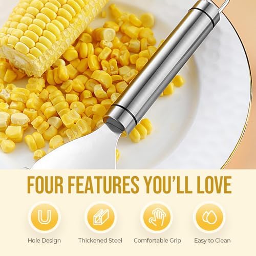 Corn on the Cob Stripper Tool, 2026 New Corn Peeler,1 Set