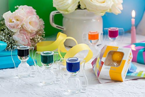 Paradox Tea Timer with Reverse Granulate Flow Blue