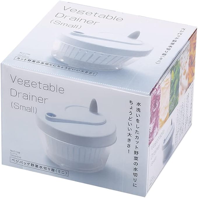 パール金属(PEARL METAL) Simplice Salad Spinner, ミニ, wht