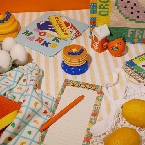ban.do Novelty Kitchen Timer, Pancake Smile