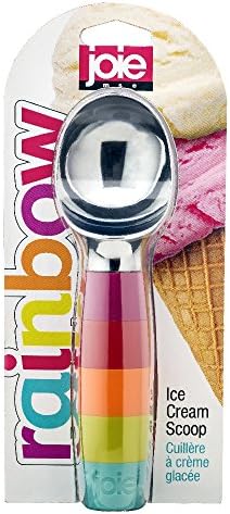 Joie Kitchen Gadgets 12701 Rainbow Ice Cream Scoop, Plastic
