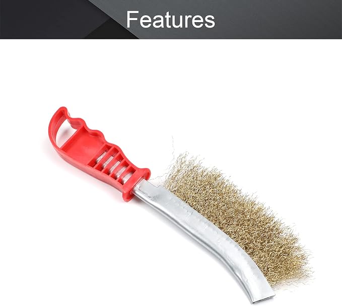 Utoolmart Clean Grill Brush, BBQ Grill Brush - Stainless Steel Barbecue Grilling Cleaner, Grill Accessories Gift 1 Pcs