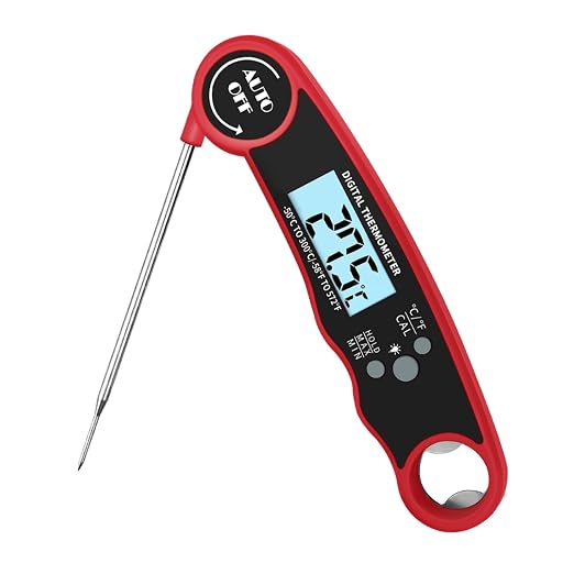 800FT Wireless Meat Thermometer Digital with 2 Upgraded Ultra-Thin Probe, Large Touchscreen, Kitchen Food Thermometer for Cooking Oven, Smoker, Rotisserie, BBQ, Christmas Gifts