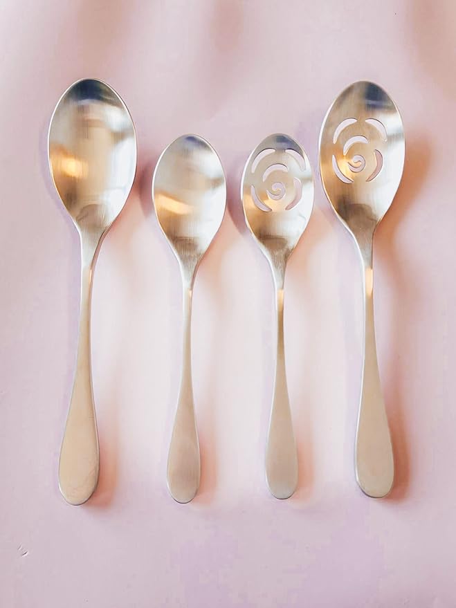 XL Serving Spoon, 2 Piece Set, Original Forged, Matte