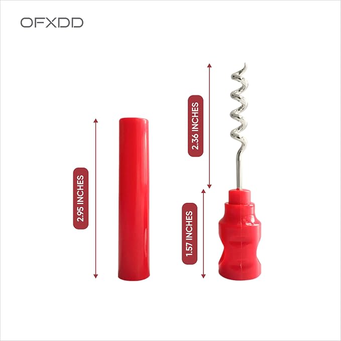 Portable Mini Wine Opener - Pocket Corkscrews Travel Size - Manual Plastic Wine Bottle Corkscrew Easy to Use - Set of 12