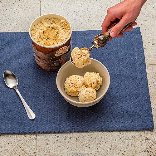 Stainless Steel Ice Cream Scoop Hardware Kit w/Threaded Insert - Ice Cream Scoops for Hardest Freeze - Polished Ice Cream Accessories for Smooth & Round Scoops -Corrosion-Resistant Serving Scoops Kit