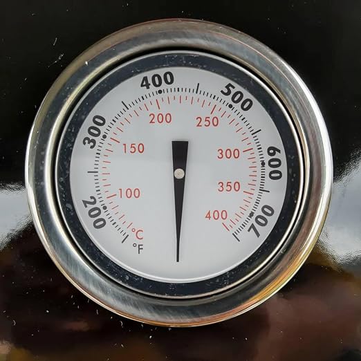 BBQ Future 67088 Grill Thermometer Replacement for Weber Genesis 300 and Summit Series Grills, Thermometer Gauge for Weber Genesis E/S-310, E/S-330, Temperature Center Mount 2-3/8" Diameter