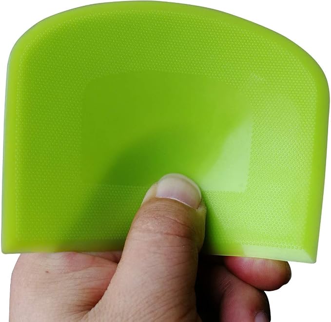 2 Pcs Dough Scraper & Bench Scraper Set