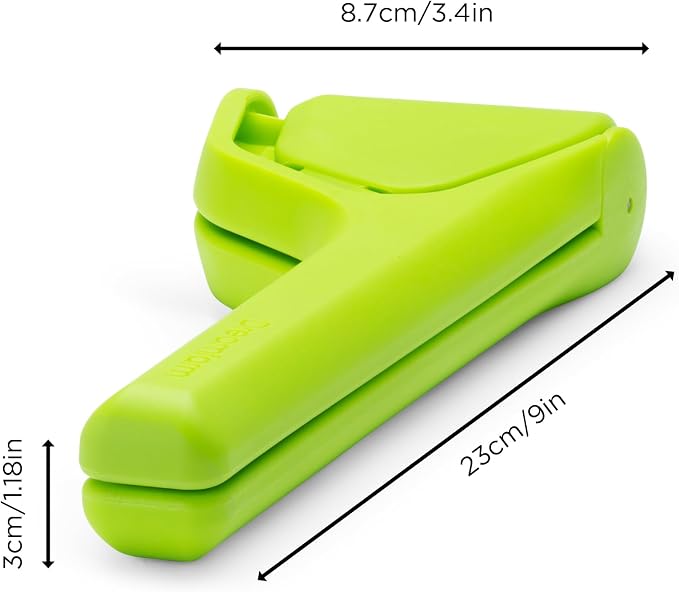 Dreamfarm Fluicer Fold-Flat Citrus Juicer - Lime | Easy, manual fresh lime juice squeezer with pip catcher, suits limes, compact storage, 9"