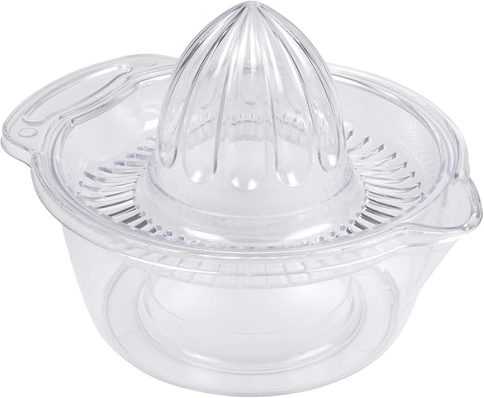 Homéa, Citrus Juicer Stackable Plastic 16 x 11 cm Transparent