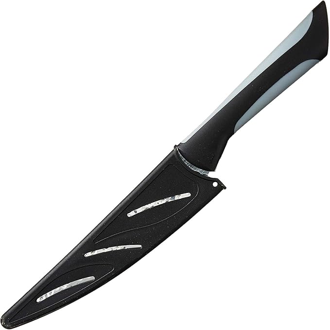 Kai Luna Multi-Utility Knife 6", Narrow, Straight-Bladed Kitchen Knife Perfect for Precise Cuts, Ideal for Preparing Sandwiches or Trimming Vegetables, Hand-Sharpened Japanese Knife