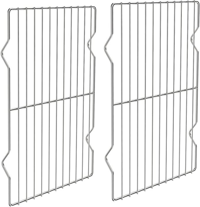2 Pack Cooling Rack for Baking, 8.3" x 11.4" Stainless Steel Grill Rack, Small Grid Baking Rack for Baking Cooking Roasting Oven