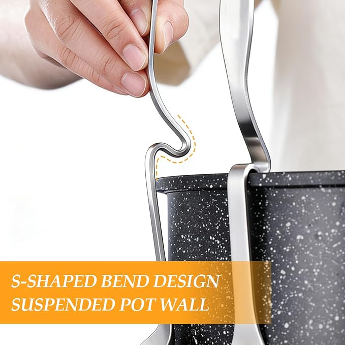 2 Pcs 12 Inch Stainless Steel Hot Pot Slotted Ladle Set, Soup Ladle Strainer Scoops Cooking Skimmer Utensil For Hotpot Scooping Sauce Serving