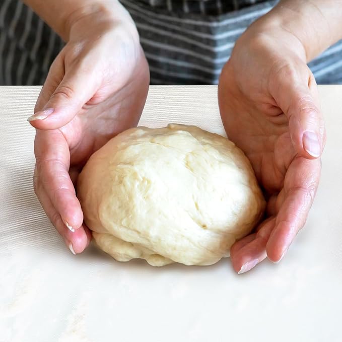 Covzoe Silicone Baking Mat Roll, 15.7 In x 8 FT Non-Stick Pastry Mat | Cut to Any Size, Heat Resistant Food Grade Silicone Dough Rolling Mat, Reusable Air Fryer Liner for Pie Crust, Pizza Cookies