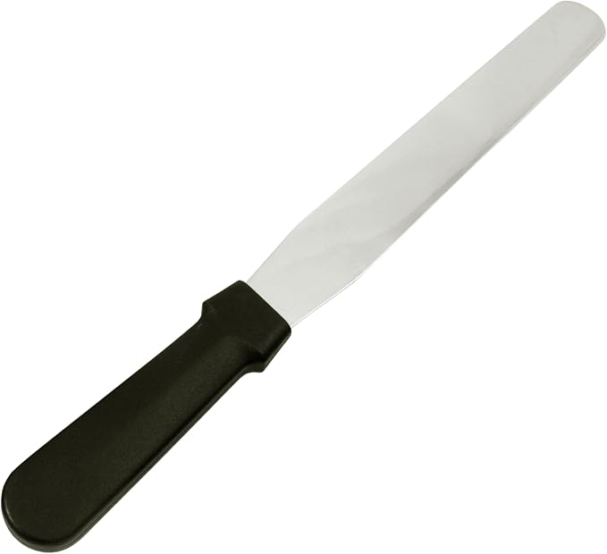Fat Daddio's SPAT-8S Stainless Steel Straight Spatula, 8 inch