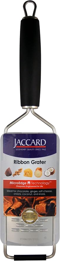 Jaccard 201201R MicroEdge Ribbon Grater – Stainless Steel Grater