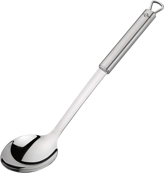 Küchenprofi Serving Spoon - 13-inch, Silver - Stainless Steel Kitchen Utensil for Serving & Cooking Soups, Stews & Side Dishes