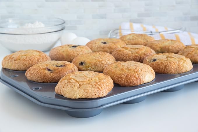 Fox Run 4455 Muffin Pan, 12-Cup, Preferred Non-Stick