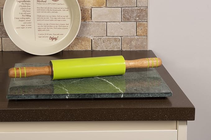 ZING! Premier Housewares Rolling Pin, Silicone, 44cm - Green