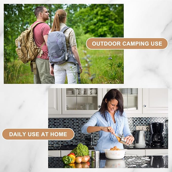 Honeydak 100 Pcs P-38 and P-51 Militarycan Opener Stainless Steel Camping Portable Survival Army Can Openers for Travel Kitchen Tool Men Women, Silver