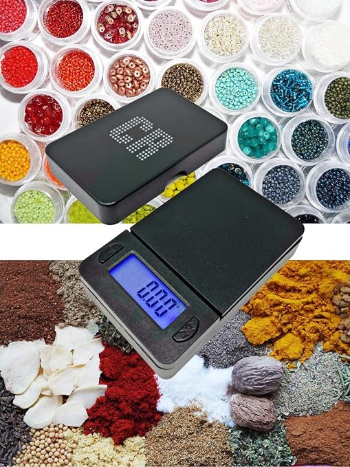 CR Scale Digital Pocket Scale - 1pc Premium Food Scale 100g by 0.01g Digital Grams Scale Weight Scale Kitchen Scale Black Gram Scale Portable Scale Digital Food Scale (JDS-P100) (Battery Included)