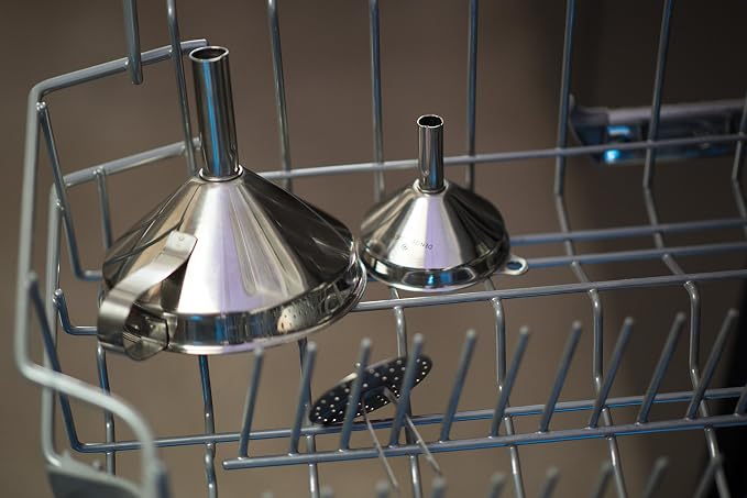 4 Pc. Stainless Steel Funnel Set