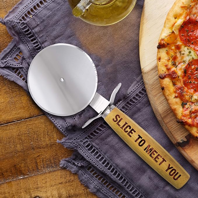My Personal Memories Custom Personalized Pizza Cutter Wheel - Housewarming Pizza Lovers Idea