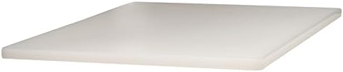 Winco CBWT-1218 Cutting Board, 12 by 18 by 1/2-Inch, White